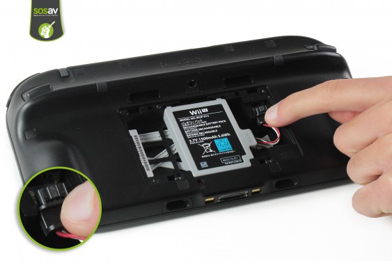 Guide photos remplacement ecran lcd Gamepad Wii U (Etape 4 - image 2)