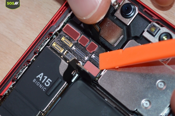 Guide photos remplacement connecteur de charge iPhone 13 Mini (Etape 11 - image 4)