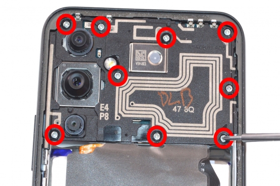 Guide photos remplacement connecteur de charge Galaxy A54 (Etape 4 - image 1)