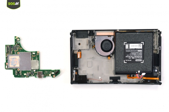 Guide photos remplacement haut-parleurs Nintendo Switch OLED (Etape 16 - image 4)