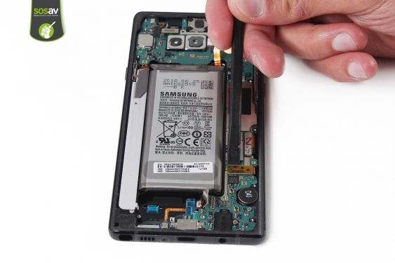 Guide photos remplacement haut-parleur interne Galaxy Note 9 (Etape 16 - image 3)