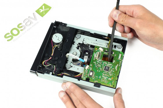 Guide photos remplacement nappe lentille laser Xbox 360 S (Etape 43 - image 4)