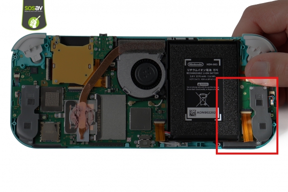 Guide photos remplacement haut-parleur gauche Nintendo Switch Lite (Etape 7 - image 1)