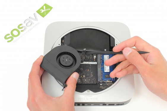 Guide photos remplacement radiateur du processeur et du chipset Mac Mini Late 2012 (Etape 10 - image 3)