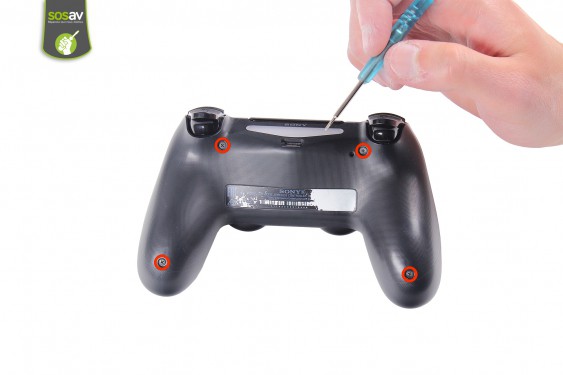 Guide photos remplacement boutons l1,l2,r1 et r2 Manette Dualshock (Playstation 4) (Etape 1 - image 1)