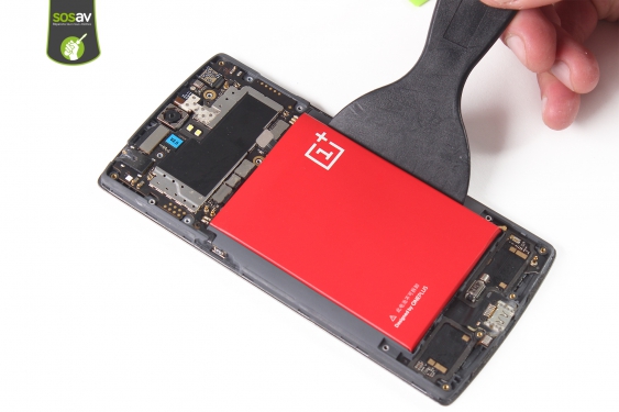 Guide photos remplacement nappe haut-parleur, micro & antenne OnePlus One (Etape 11 - image 3)