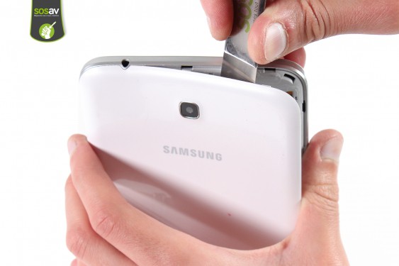Guide photos remplacement caméra avant / capteur luminosité Galaxy Tab 3 7" (Etape 6 - image 2)