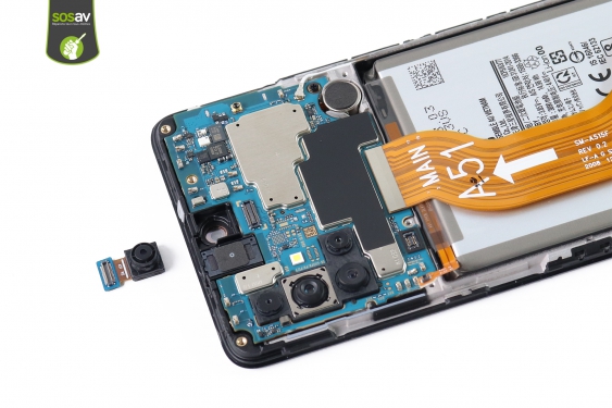 Guide photos remplacement caméra arrière / carte mère Galaxy A51 (Etape 9 - image 3)