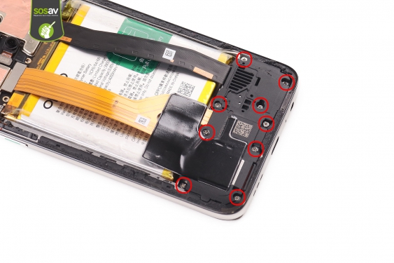 Guide photos remplacement batterie Oppo Reno 2Z (Etape 9 - image 1)