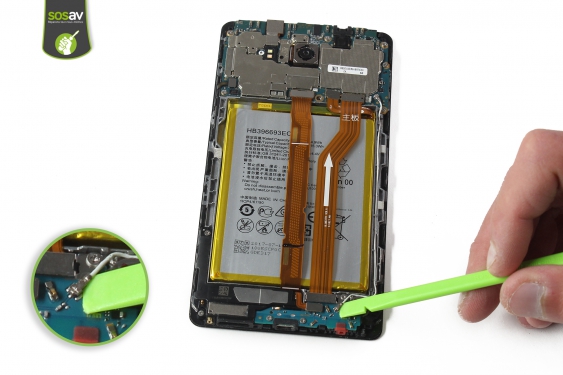 Guide photos remplacement vibreur Huawei Mate 8 (Etape 10 - image 3)