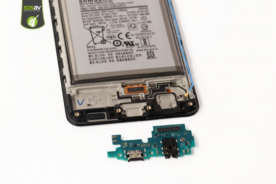 Guide photos remplacement connecteur de charge Galaxy A21s (Etape 15 - image 1)