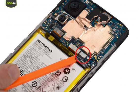 Guide photos remplacement connecteur de charge Moto G84 (Etape 6 - image 1)