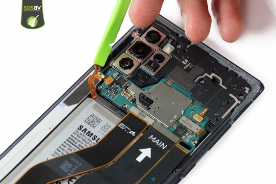 Guide photos remplacement haut-parleur interne Galaxy Note 10+ (Etape 10 - image 2)