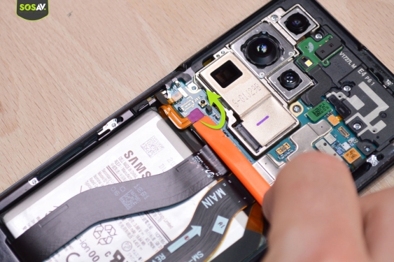 Guide photos remplacement vitre arrière Galaxy S21 Ultra (Etape 9 - image 1)