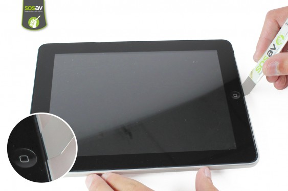 Guide photos remplacement bouton power iPad 1 3G (Etape 2 - image 3)