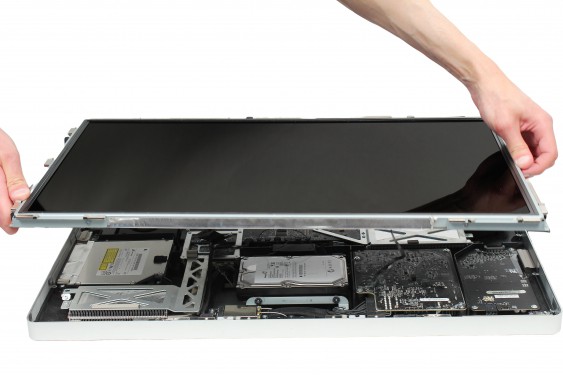 Guide photos remplacement câble de liaison de la carte wifi (carte airport) iMac 27" fin 2009 (EMC 2309 et 2374) (Etape 13 - image 1)
