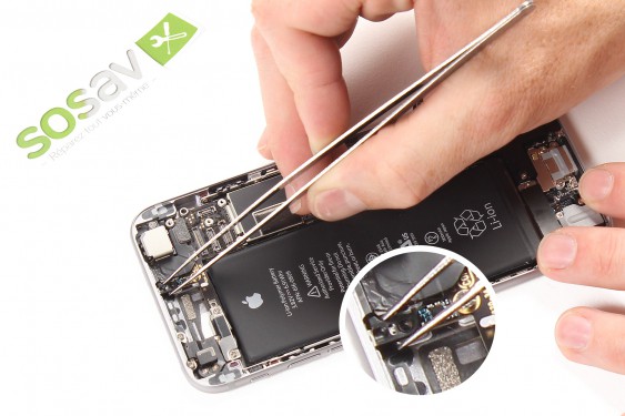 Guide photos remplacement bouton power iPhone 6 (Etape 14 - image 1)