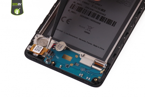 Guide photos remplacement connecteur de charge Wiko Y61 (Etape 8 - image 4)