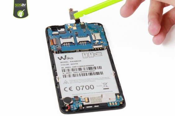 Guide photos remplacement câble d'interconnexion gsm Wiko Rainbow 4G (Etape 12 - image 4)