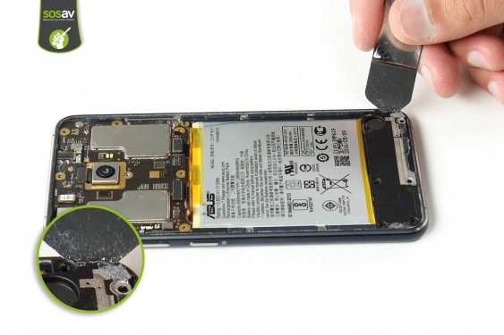 Guide photos remplacement haut-parleur externe Asus Zenfone 3 (Etape 16 - image 1)