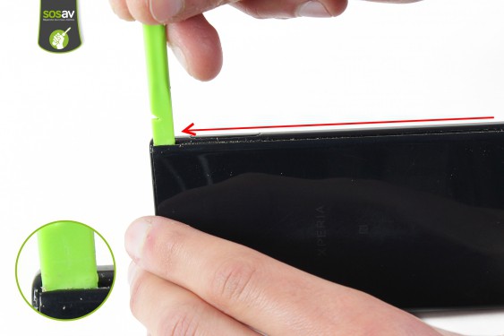 Guide photos remplacement nappe boutons volume, power & apn Xperia X Compact (Etape 3 - image 2)