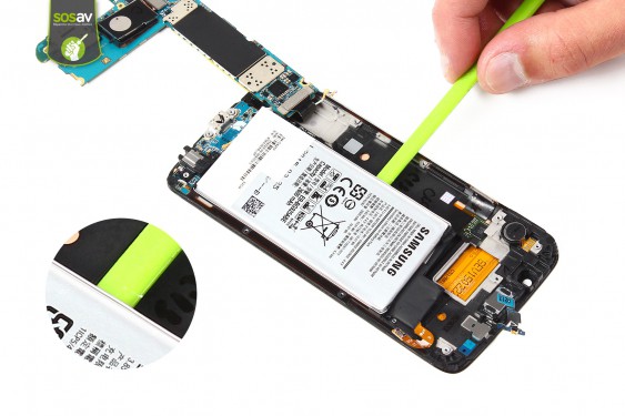 Guide photos remplacement batterie Samsung Galaxy S6 Edge (Etape 12 - image 2)