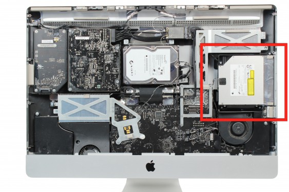 Guide photos remplacement lecteur superdrive (lecteur/graveur dvd) iMac 27" fin 2009 (EMC 2309 et 2374) (Etape 15 - image 1)
