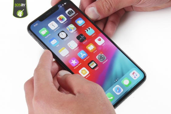 Guide photos remplacement écran iPhone XS Max (Etape 1 - image 1)