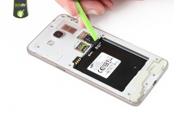 Guide photos remplacement châssis interne Samsung Galaxy Grand Prime (Etape 4 - image 2)