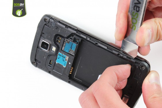 Guide photos remplacement bouton power Samsung Galaxy S4 Active (Etape 11 - image 2)