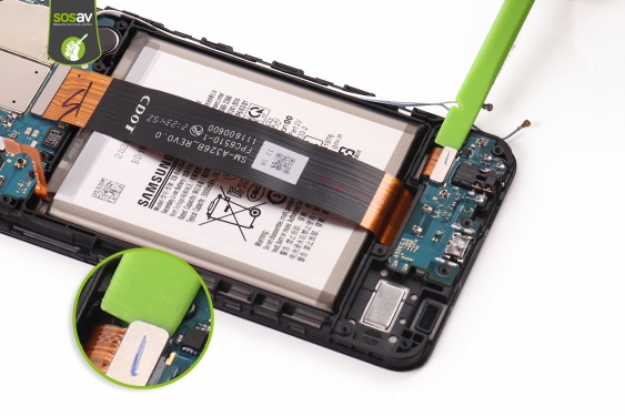 Guide photos remplacement connecteur de charge Galaxy A32 (Etape 12 - image 1)