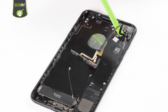 Guide photos remplacement nappe power, vibreur, volume, flash et micro externe iPhone 7 Plus (Etape 35 - image 4)