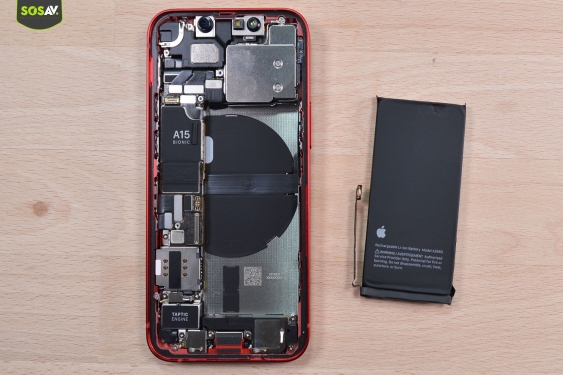 Guide photos remplacement batterie iPhone 13 Mini (Etape 8 - image 2)