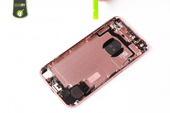 Guide photos remplacement nappe power, vibreur, volume, flash et micro externe iPhone 6S (Etape 36 - image 1)