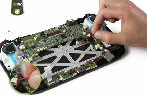 Guide photos remplacement ecran lcd Gamepad Wii U (Etape 29 - image 4)
