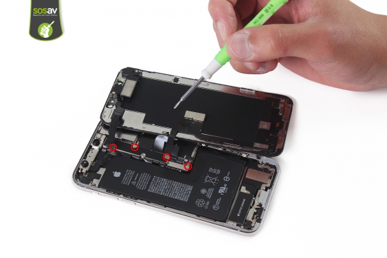 Guide photos remplacement connecteur de charge iPhone XS (Etape 9 - image 1)