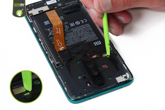 Guide photos remplacement antenne gsm Redmi Note 8 Pro (Etape 9 - image 1)