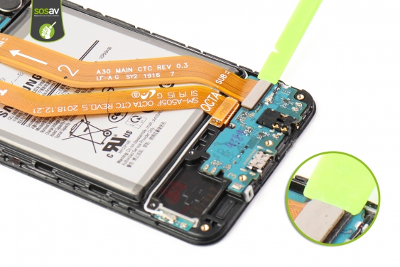 Guide photos remplacement batterie Galaxy A30 (Etape 11 - image 1)
