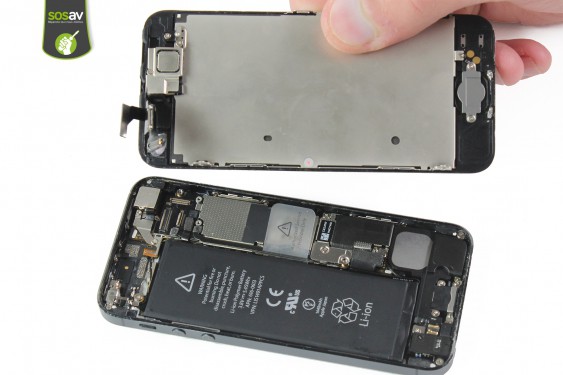 Guide photos remplacement haut parleur externe (hp du bas) iPhone 5 (Etape 10 - image 3)