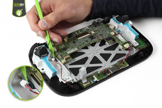 Guide photos remplacement ecran lcd Gamepad Wii U (Etape 20 - image 4)