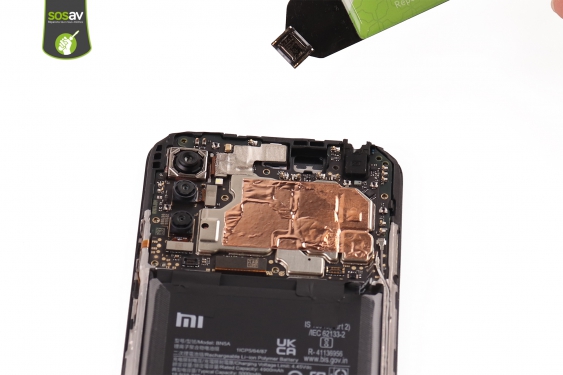 Guide photos remplacement haut-parleur interne Redmi Note 10 5G (Etape 12 - image 3)