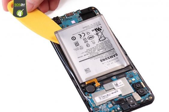 Guide photos remplacement batterie Galaxy A20 (Etape 19 - image 3)