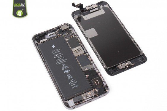 Guide photos remplacement plaque de protection de l'écran lcd iPhone 6S Plus (Etape 9 - image 4)