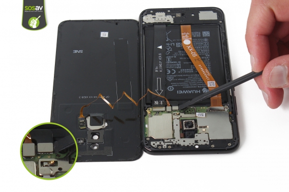 Guide photos remplacement vibreur Huawei Mate 20 Lite (Etape 11 - image 1)