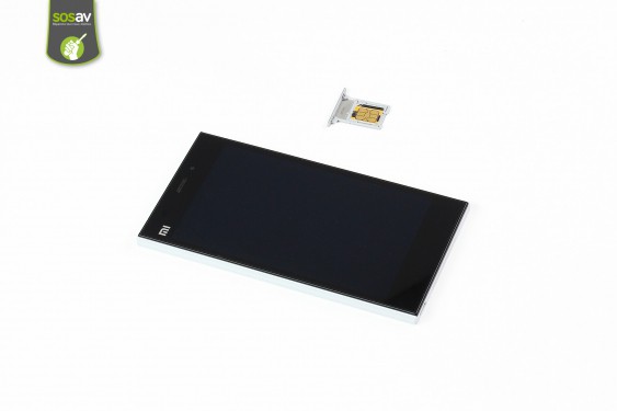 Guide photos remplacement tiroir/carte sim Xiaomi MI3 (Etape 3 - image 1)