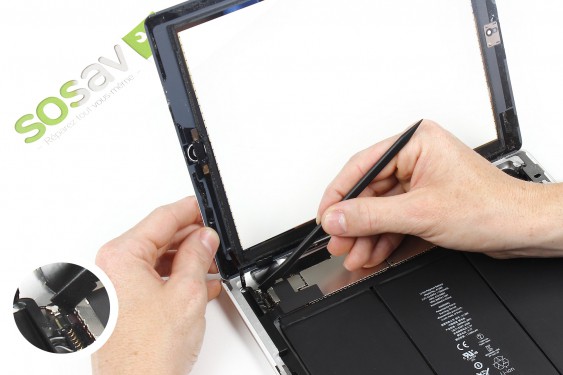 Guide photos remplacement connecteur de charge iPad 4 WiFi (Etape 14 - image 2)
