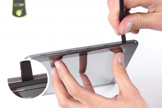 Guide photos remplacement nappe de liaison de l'écran lcd  (Etape 2 - image 2)