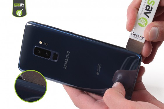 Guide photos remplacement caméra avant Galaxy S9+ (Etape 3 - image 2)