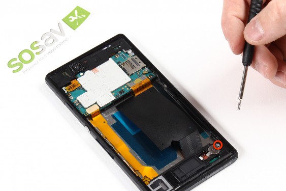 Guide photos remplacement haut-parleur externe Xperia Z (Etape 11 - image 1)