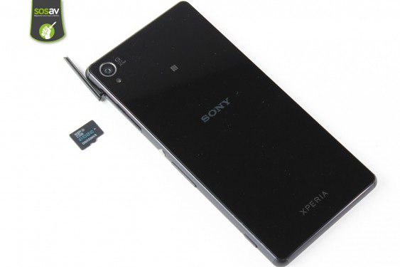 Guide photos remplacement nappe power / volume / micro Xperia Z3 (Etape 4 - image 4)